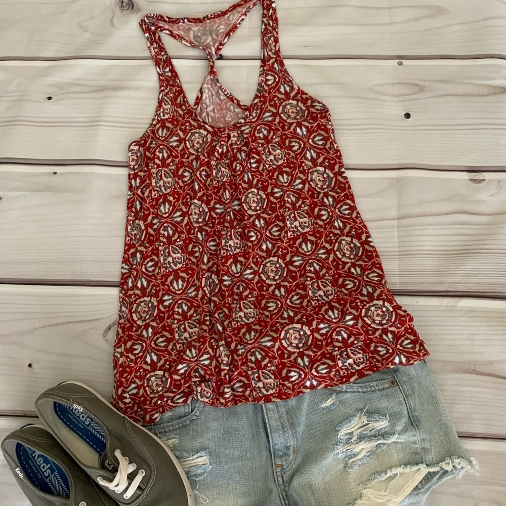 Converse Patterned Tank Top